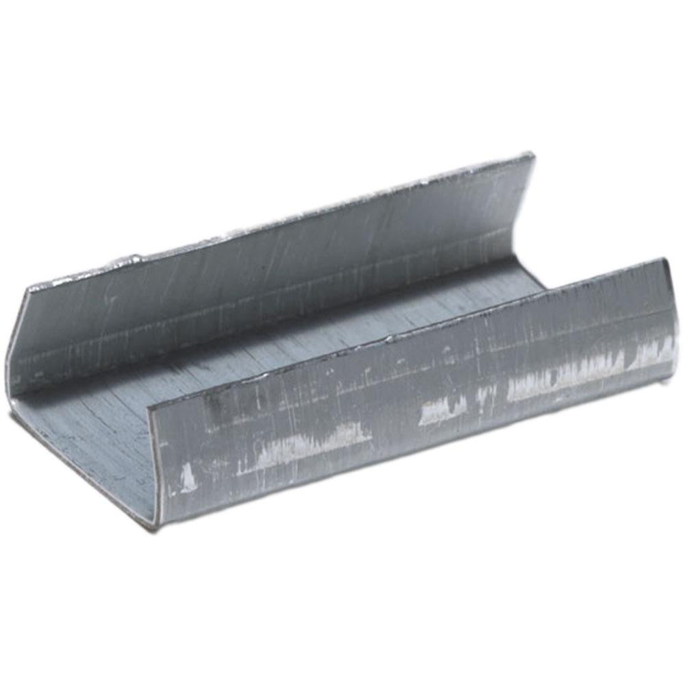 Pac Strapping OST48A Pack of (1,000) 1/2" Wide, Snap On, Steel Open Seal