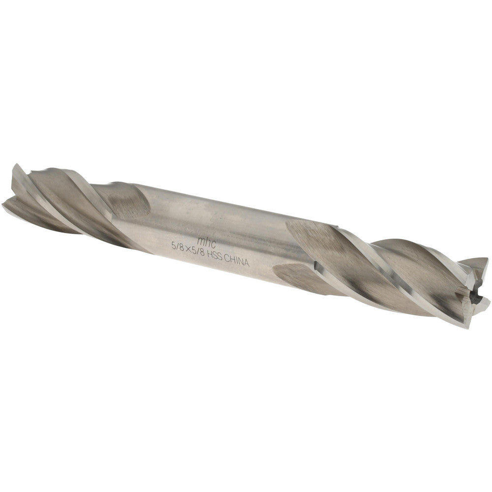Value Collection 720-4060 Square End Mill 5/8" Dia, 1-3/8" LOC, 4 Flute, High Speed Steel