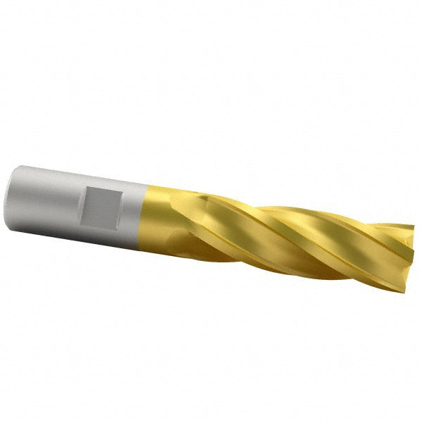 Value Collection 722-3068 Square End Mill 3/4" Dia, 1-5/8" LOC, 4 Flute, High Speed Steel