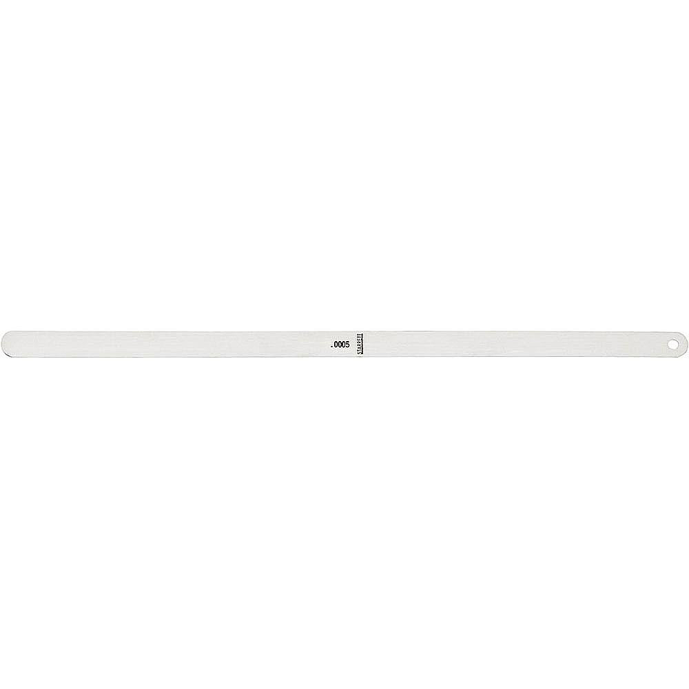 Starrett 64209 Feeler Gage 0.0005" Thick, 0.5" Wide, 12" Long