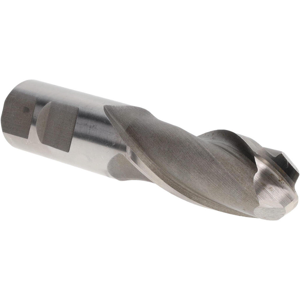 Value Collection 720-1435 Ball End Mill 1" Dia, 2-1/4" LOC, 2 Flute, High Speed Steel
