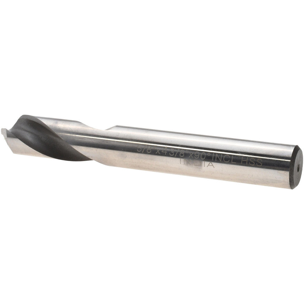 Value Collection 1944296005800X4 Spotting Drill 5/8" Dia, 90 ° Point, 4-3/8" OAL, High Speed Steel