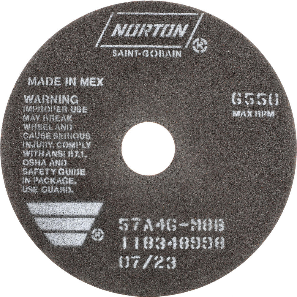 Norton 66252922677 Cut-Off Wheel 7" Dia, 1/16" Thick, 1-1/4" Hole, Aluminum Oxide