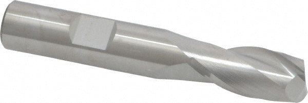 Kyocera SGS Precision Tools 38263 Corner Radius End Mill 1/2" Dia, 1" LOC, 0.03" Radius, 2 Flutes, Solid Carbide