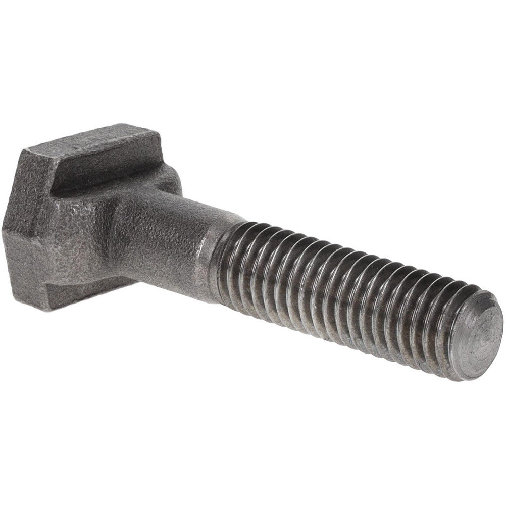 Value Collection 20016 Steel T-Slot Bolt 1/2-13, 1-1/2" Thread Length, 1/2" Slot Width, Uncoated