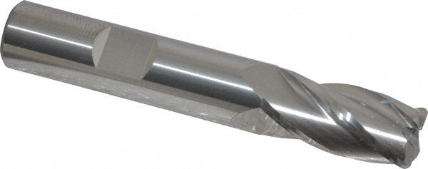 Kyocera SGS Precision Tools 38067 Corner Radius End Mill 1/2" Dia, 1" LOC, 0.06" Radius, 4 Flutes, Solid Carbide