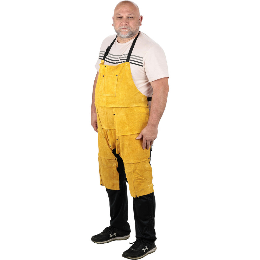 PRO-SAFE GB236SL Split Leg Apron 11 oz, Leather