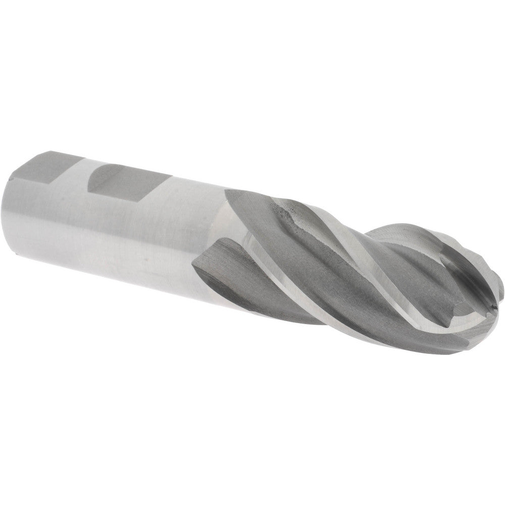 Value Collection 723-3775 Ball End Mill 1" Dia, 2" LOC, 4 Flute, Cobalt