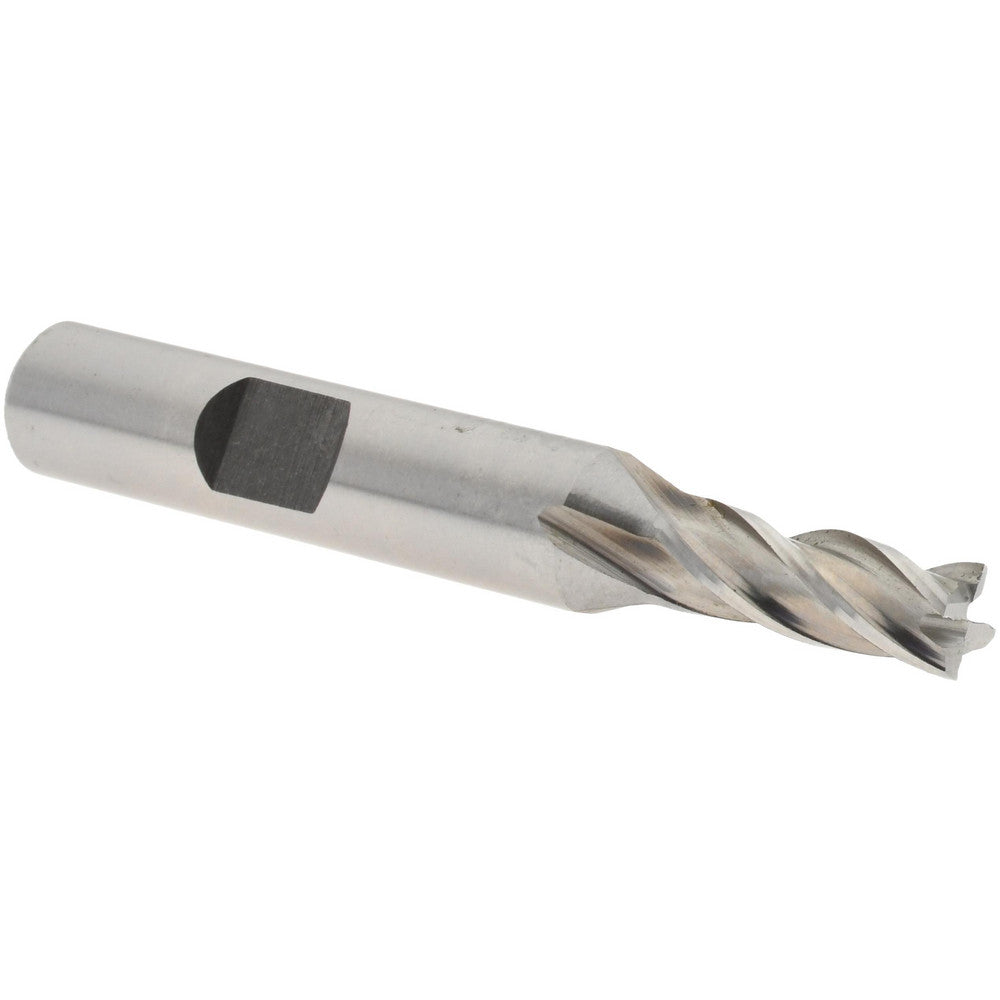 Value Collection 720-3205 Square End Mill 1/4" Dia, 5/8" LOC, 4 Flute, High Speed Steel