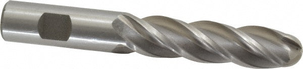 Value Collection 320-3768 Ball End Mill 3/4" Dia, 3" LOC, 4 Flute, High Speed Steel
