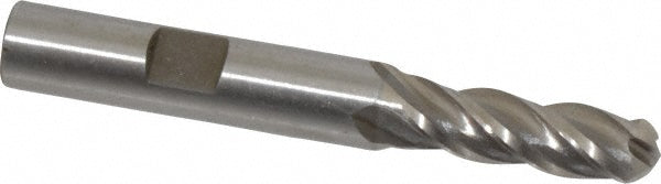 Value Collection 320-3710 Ball End Mill 5/16" Dia, 1" LOC, 4 Flute, High Speed Steel