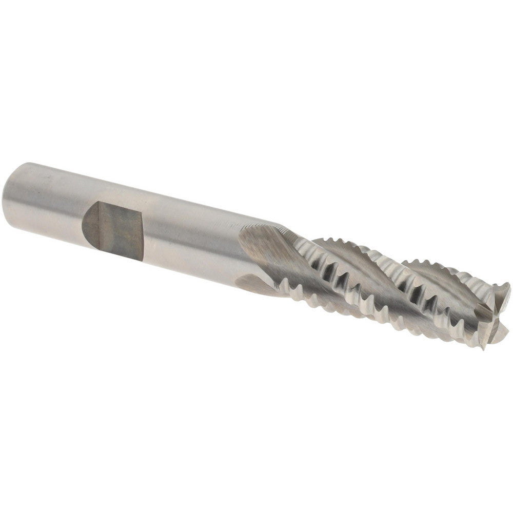 Value Collection 724-0086 Roughing End Mill 3/8" Dia, 4 Flute, Single End, Cobalt