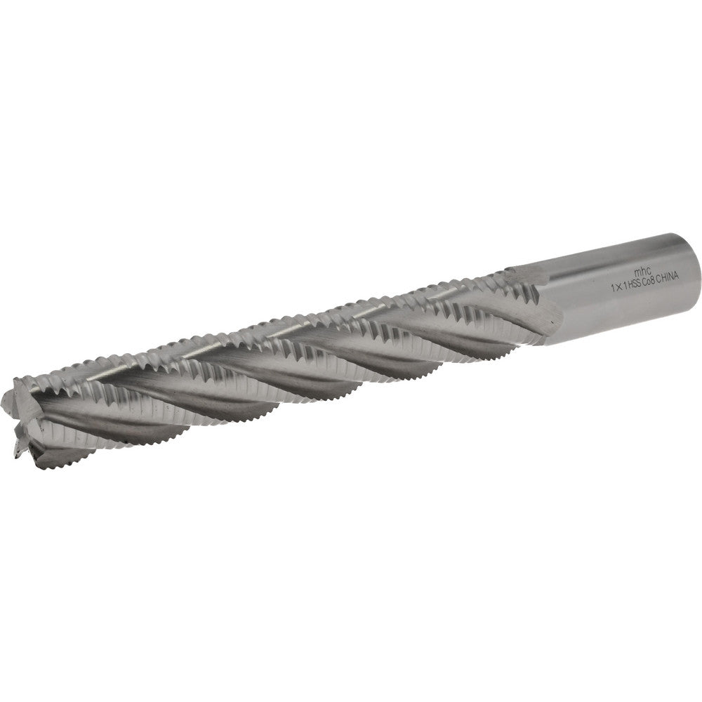 Value Collection 724-0272 Roughing End Mill 1" Dia, 5 Flute, Single End, Cobalt
