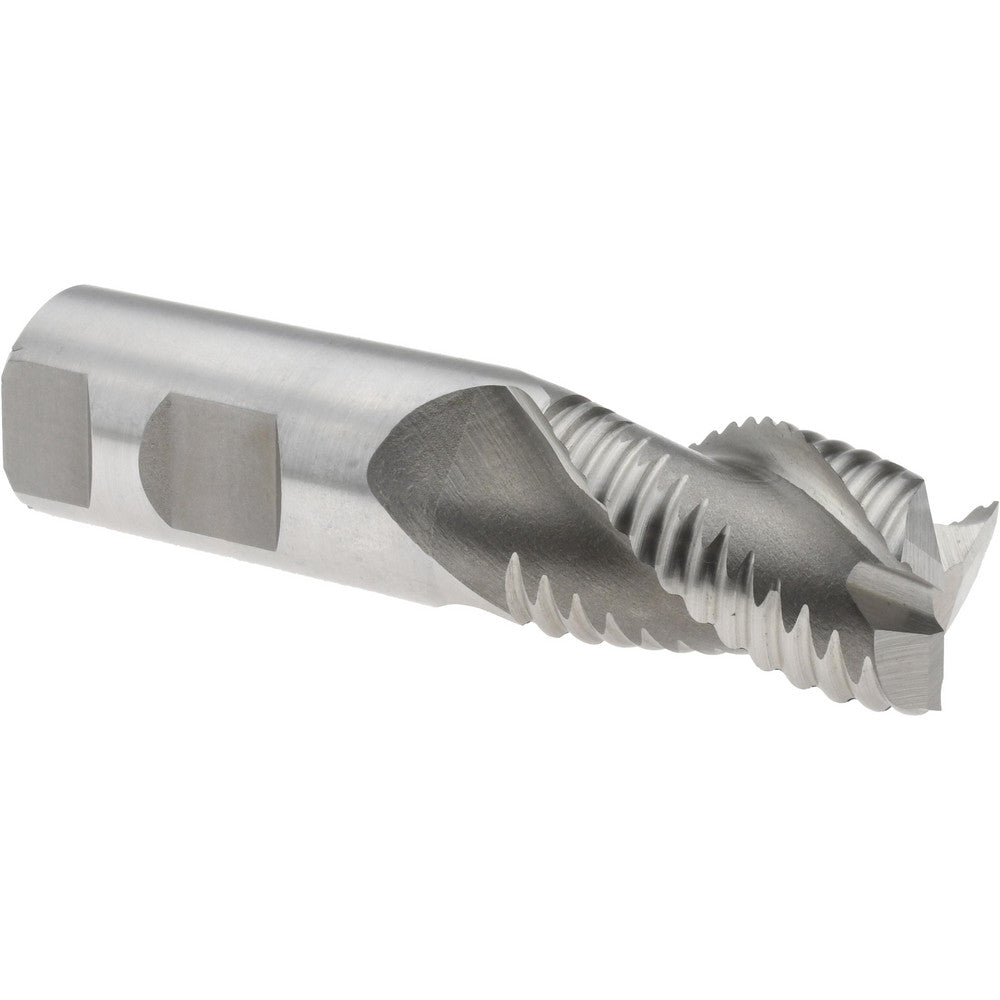 Value Collection 723-4571 Roughing End Mill 1" Dia, 3 Flute, Single End, Cobalt