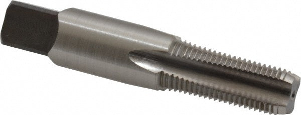 Kennametal 4130653 Standard Pipe Tap 1/8-27, NPSF, 4 Flutes, High Speed Steel, Bright/Uncoated