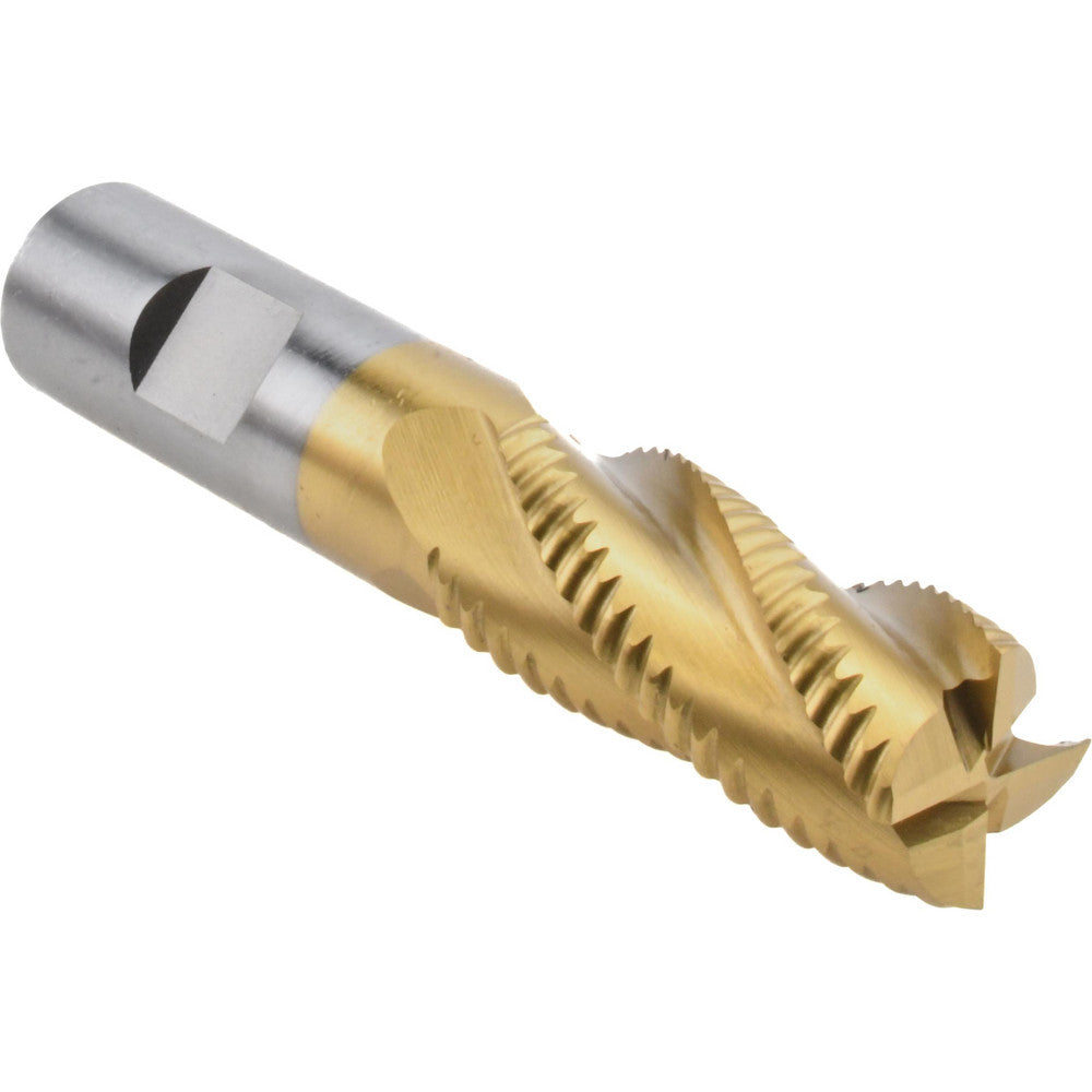 Value Collection 724-1200 Roughing End Mill 13/16" Dia, 4 Flute, Single End, Cobalt