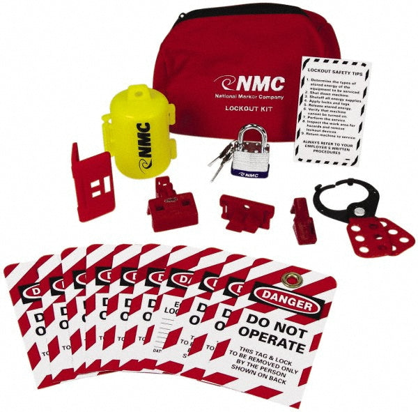 AccuformNMC BLOK3 18 Piece Electrical Lockout Kit