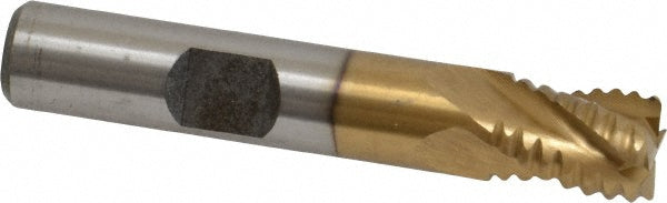 Value Collection 724-1071 Roughing End Mill 3/8" Dia, 4 Flute, Single End, Cobalt