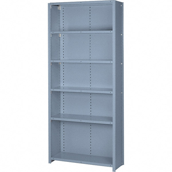 Lyon DD8261SX 6 Shelf, 1,300 Lb. Capacity, Closed Shelving Starter Unit