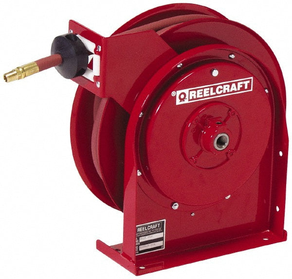 Reelcraft 5450 OLP Hose Reel with Hose 1/4" ID Hose x 50', Spring Retractable