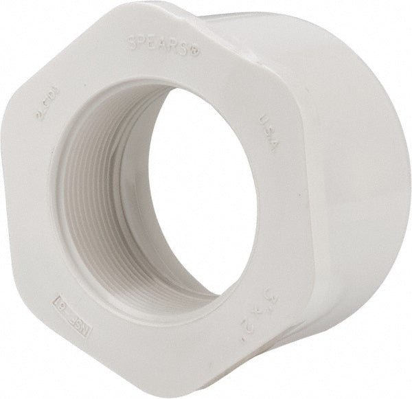 Value Collection 438-338 3 x 2" PVC Plastic Pipe Bushing