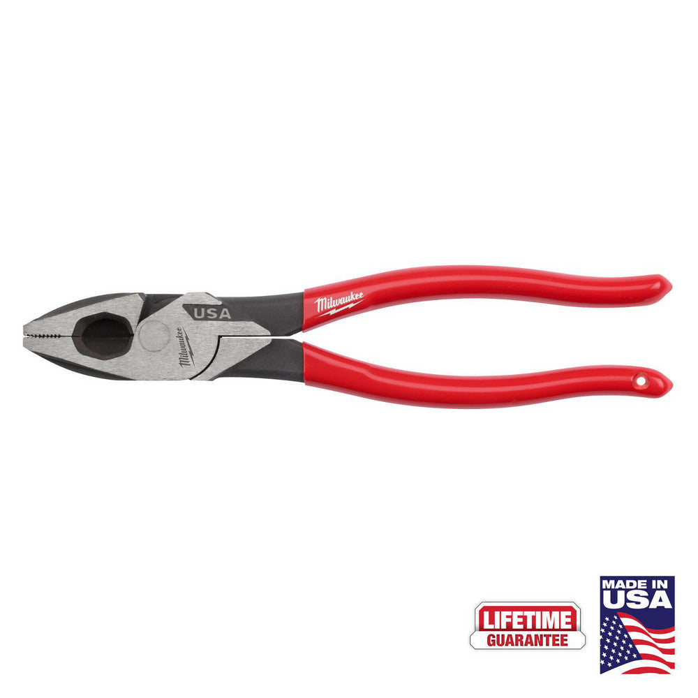 Milwaukee Tool MT500 Pliers Jaw Texture Crosshatch Plier Type Lineman's Jaw Length (Inch) 1-7/8 Jaw Length (Decimal Inch) 1.8750 Jaw Width (Inch) 1-1/4 Jaw Type Linesman
