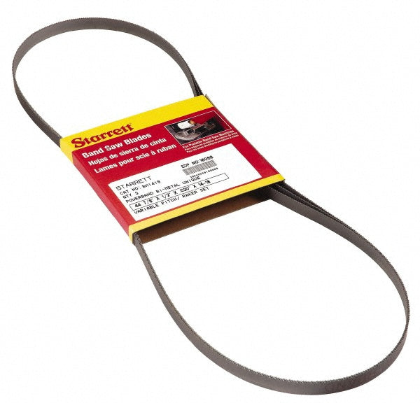 Starrett 14601 Portable Bandsaw Blade 3' 8-7/8" Long, 1/2" Wide, 0.02" Thick, 14 TPI