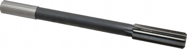 Value Collection 144429608760000 Chucking Reamer 0.8760" Dia, Straight Flute, Straight-Cylindrical Shank, HSS