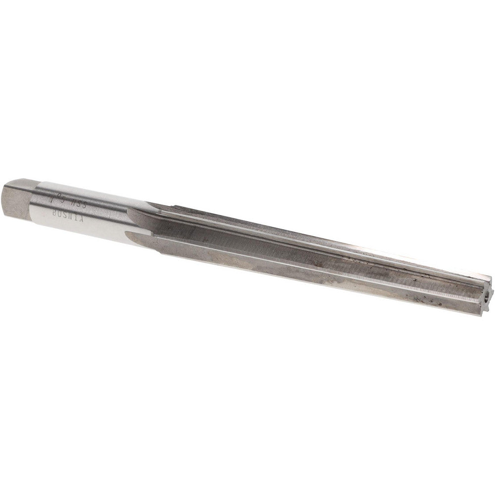 Value Collection SM35BS05 0.45" Small End, 0.617" Large End, 9/16" Shank, 4" Flute, Brown and Sharpe Taper Reamer #5