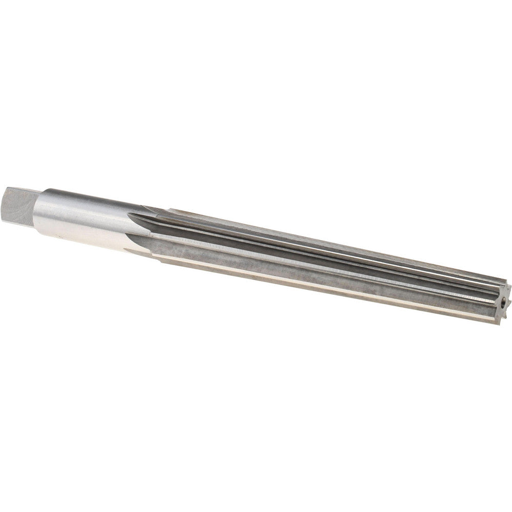 Value Collection SM35BS06 1/2" Small End, 0.682" Large End, 5/8" Shank, 4-3/8" Flute, Brown and Sharpe Taper Reamer #6