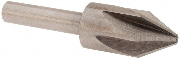 Value Collection SC2060032 Countersink 1/2" Head Dia, 60.00 deg Included Angle, 6 Flute, High-Speed Steel, Right Hand Cut