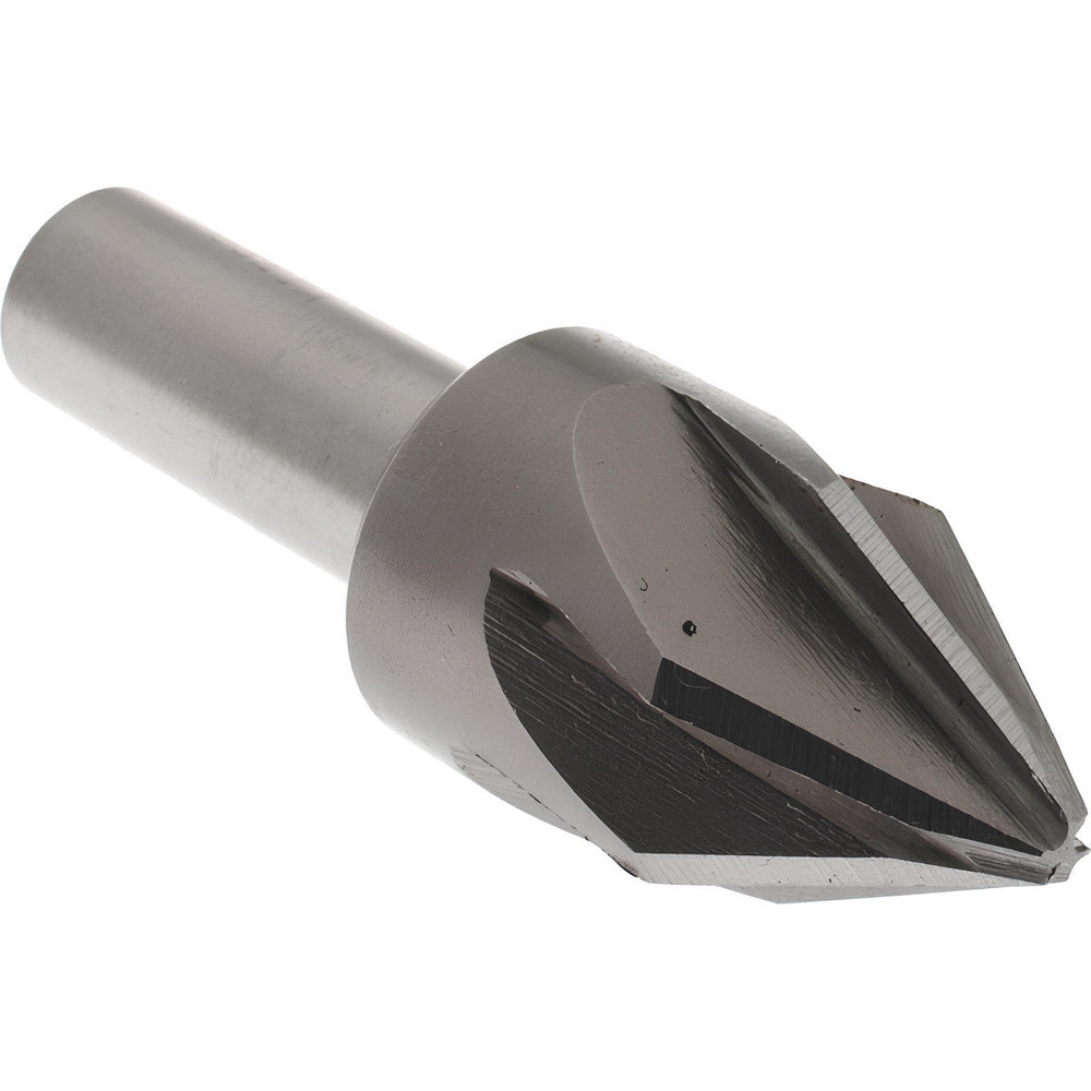 Value Collection SC2060056 Countersink 7/8" Head Dia, 60.00 deg Included Angle, 6 Flute, High-Speed Steel, Right Hand Cut