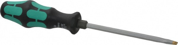 Wera 05007674001 Slotted Screwdriver 1/4" Width, 9" OAL, 5" Blade Length