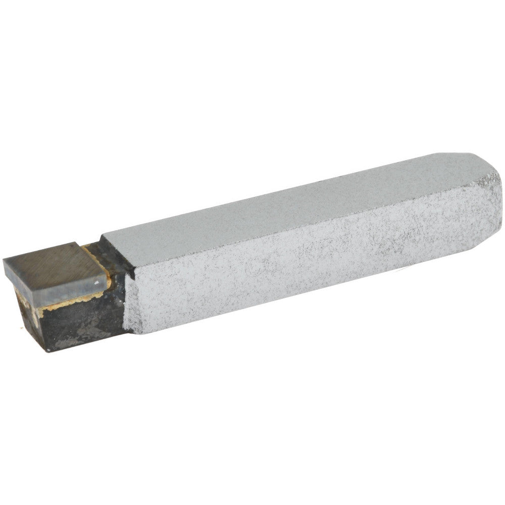 CLAPP & HANEY BRAZED TOOL 42772 Single Point Tool Bit C-6, 3/8" Shank Width, 3/8" Shank Height, K68 Solid Carbide Tip, Neutral
