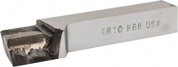 CLAPP & HANEY BRAZED TOOL 47072 Single Point Tool Bit GR-10, 5/8" Shank Width, 5/8" Shank Height, K68 Solid Carbide Tip, Right Hand