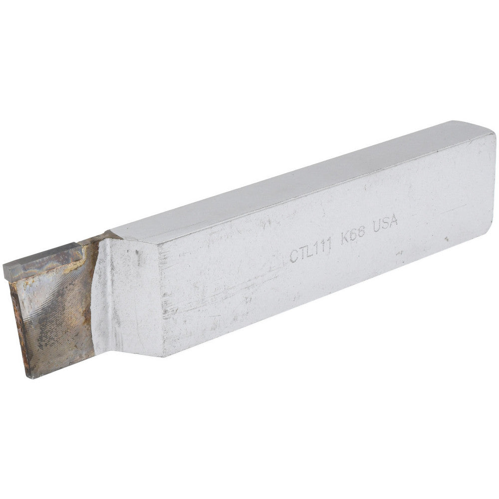 CLAPP & HANEY BRAZED TOOL 47101 Single Point Tool Bit CT-111, 1/2" Shank Width, 1" Shank Height, K68 Solid Carbide Tip, Left Hand