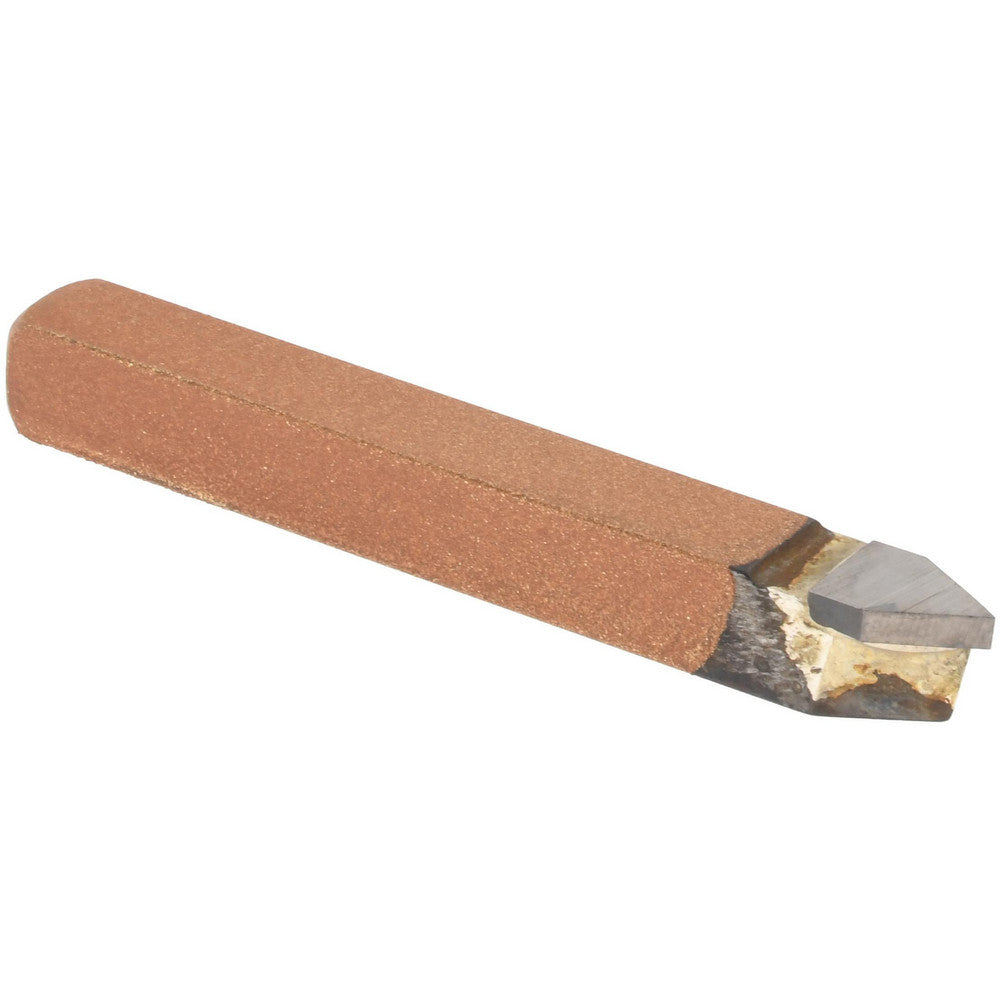 CLAPP & HANEY BRAZED TOOL 47154 Single Point Tool Bit E-4, 1/4" Shank Width, 1/4" Shank Height, K21 Solid Carbide Tip, Neutral