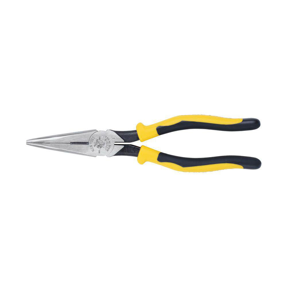 Klein Tools J203-8 Long Nose Plier 2-5/16" Jaw Length, Side Cutter