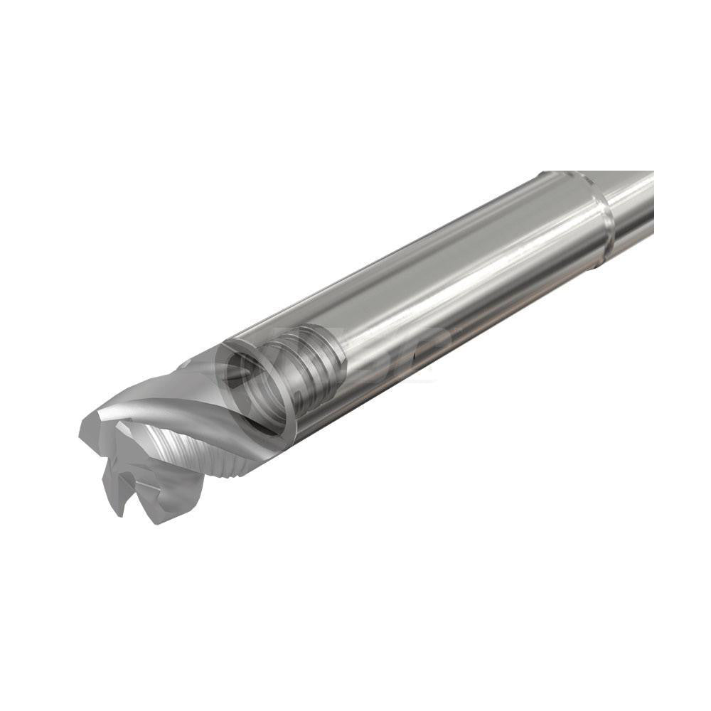 Iscar 3103093 Replaceable Tip Milling Shank Series Multimaster, 2" Projection, 3/8" Stepped Shank