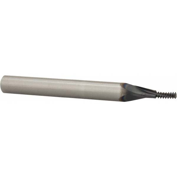 Scientific Cutting Tools, Inc. TMI100-32HA Helical Flute Thread Mill #6-32, Internal, 3 Flute, 0.2500" Shank Dia, Solid Carbide