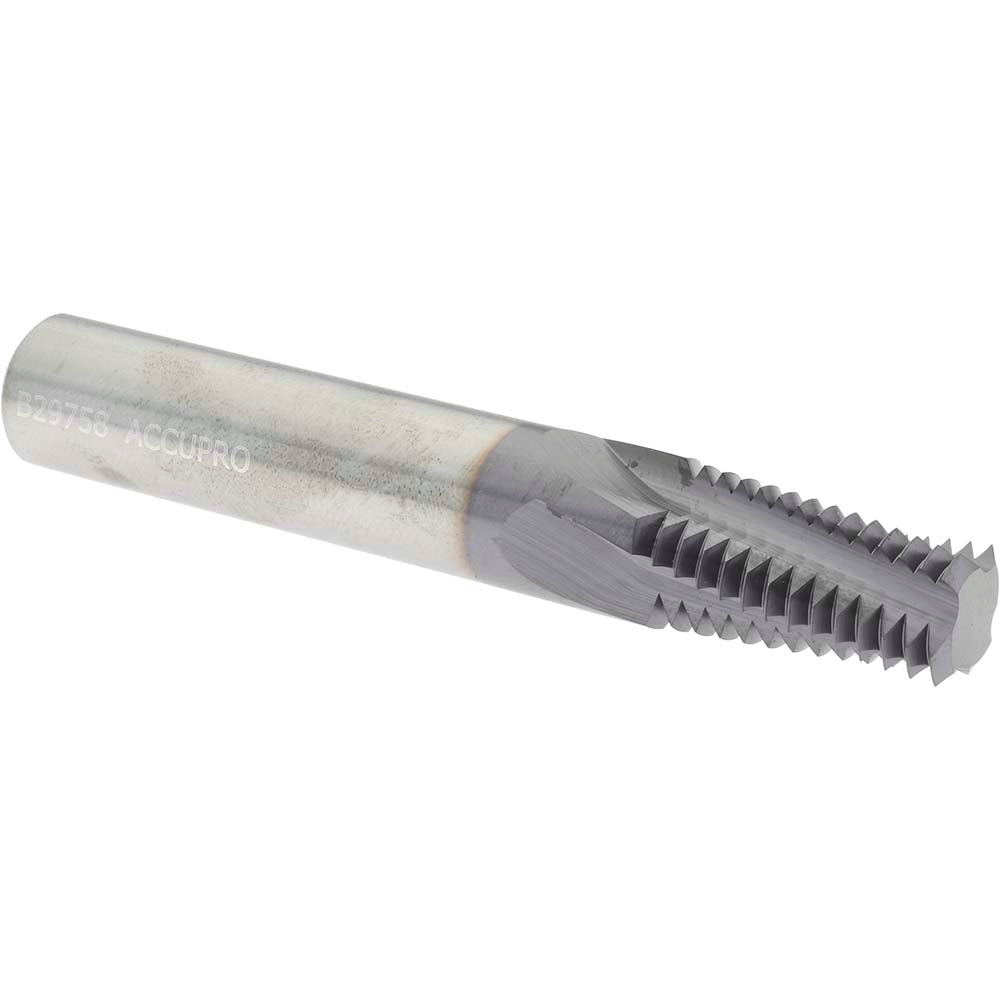 Accupro C951-10115 Helical Flute Thread Mill 1 - 11-1/2, Internal, 4 Flute, 5/8" Shank Dia, Solid Carbide