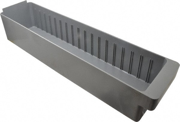 Quantum Storage QED 603 GREY Plastic Drawer Bin Gray