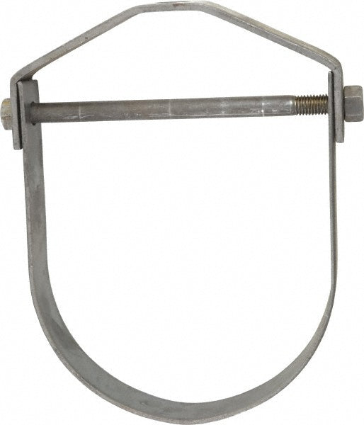 Empire 11B0800 Adjustable Clevis Hanger 8" Pipe, 7/8" Rod, Carbon Steel, Plain Finish
