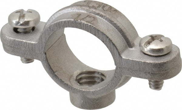 Empire 41SSI0050 Split Ring Hanger 1/2" Pipe, 3/8" Rod, 304 Stainless Steel