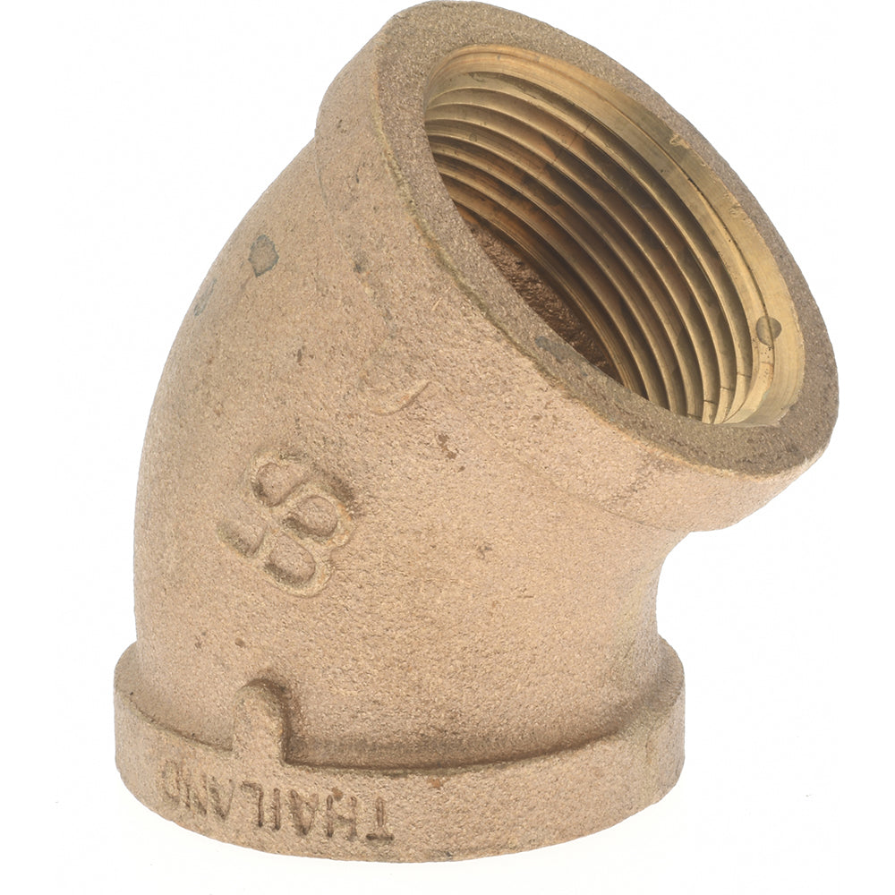 Merit Brass X102-20 Brass Pipe Fitting 1-1/4" Fitting, FNPT x FNPT, Class 125