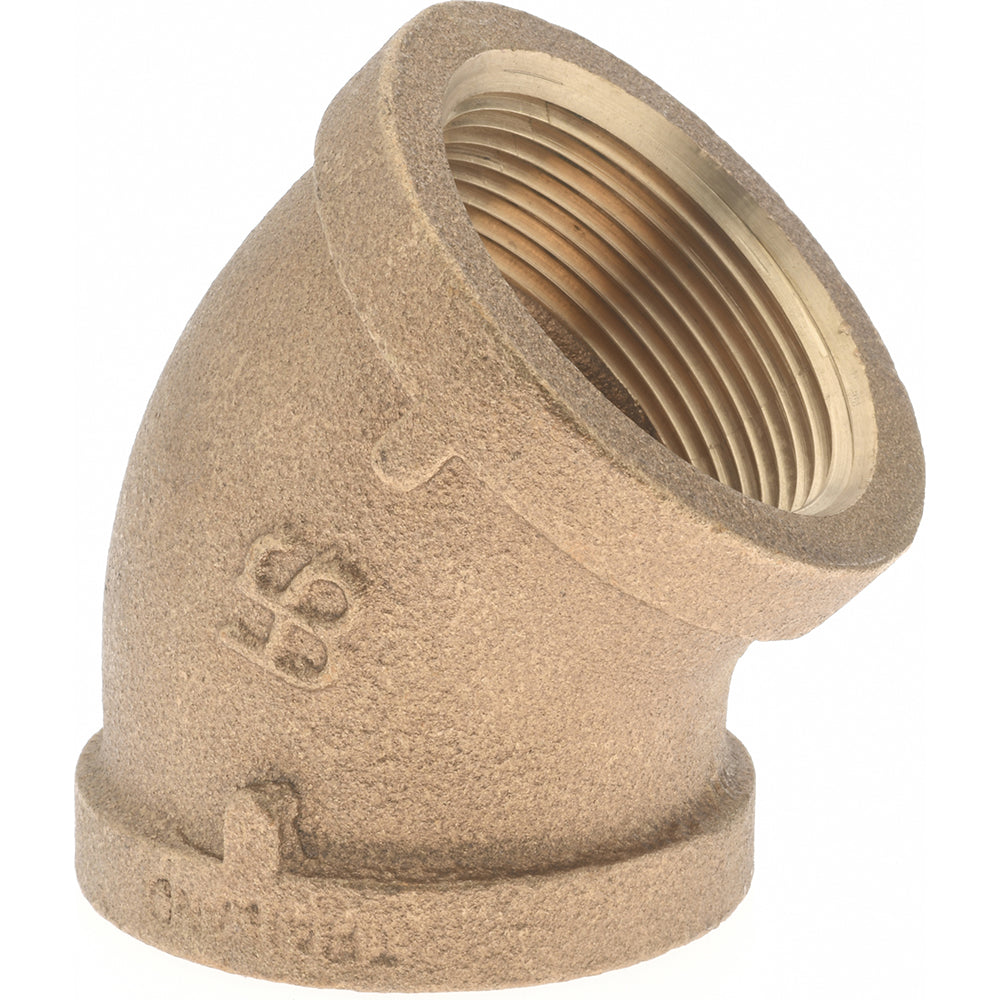 Merit Brass X102-24 Brass Pipe Fitting 1-1/2" Fitting, FNPT x FNPT, Class 125