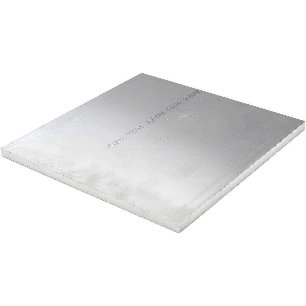 Value Collection ALFLR009431X1 Aluminum Plate 12" Long, 12" Wide, 1/2" Thick, Alloy 6061