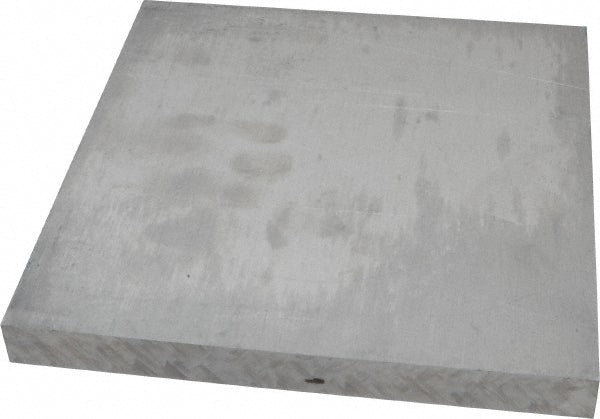 Value Collection 02255818 Aluminum Plate 8" Long, 8" Wide, 3/4" Thick, Alloy 6061
