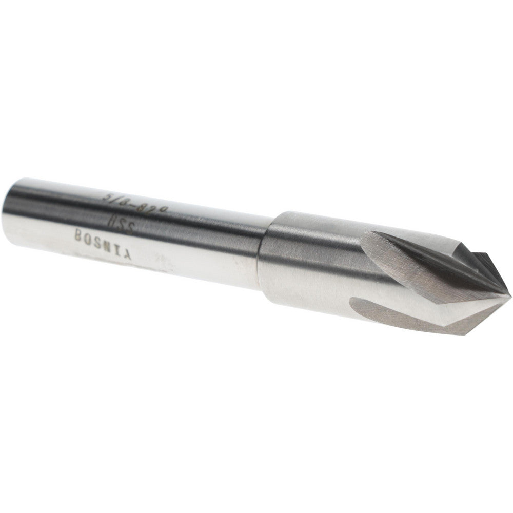 Value Collection SC3082040 Countersink 5/8" Head Dia, 82.00 deg Included Angle, 4 Flute, High-Speed Steel, Right Hand Cut