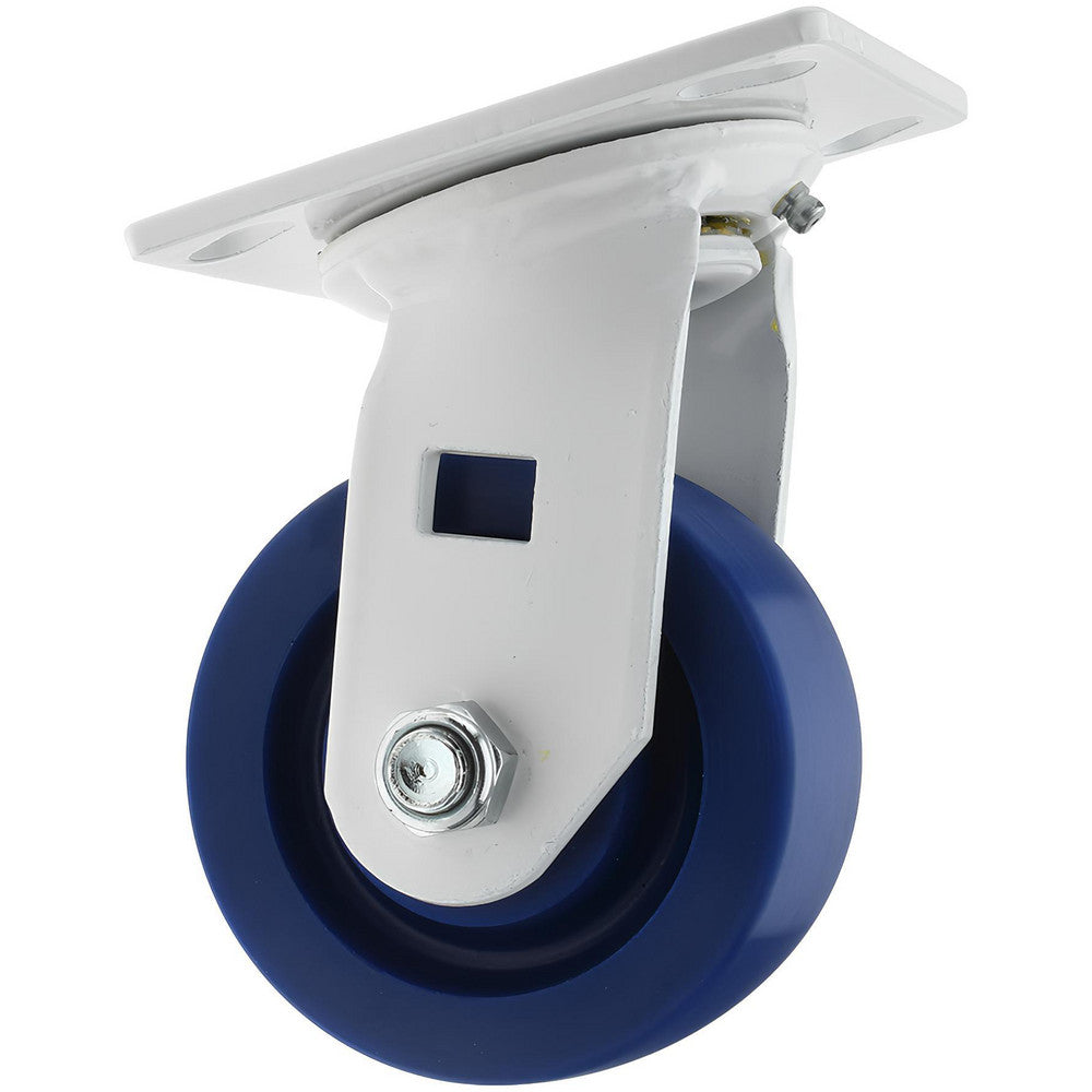 Value Collection GMC-SH-0033 Swivel Top Plate Caster Polyurethane, 4" Wheel Dia, 2" Wheel Width, 600 lb Capacity, 5-5/8" OAH